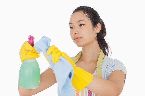 Hot water extraction equipment used for carpet cleaning